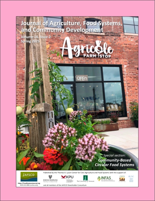 Cover of spring 2025 issue is the Agricole Farm Stop in Chelsea, Michigan, USA. Photo by Agricole.